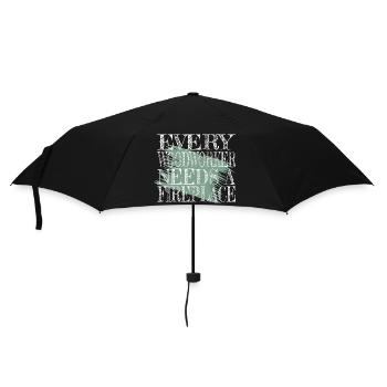 Dispositifs actuels électrochocs électriques impressionnants - Parapluie standard - noir - Devant