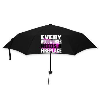 Carpenter Hoodies and Sweatshirts Humor Fun - Umbrella (small) - black - Front