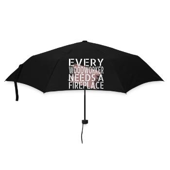 Une idée de prière de charpentiers meilleure idée de cadeau - Parapluie standard - noir - Devant