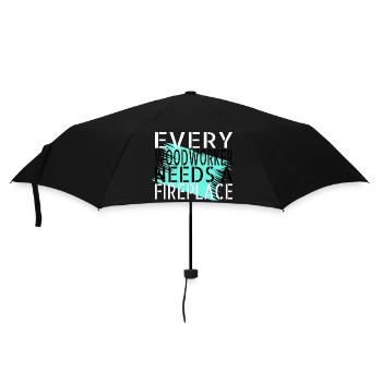 Carpentry Mason Forester Funny Quote Tree Feller - Umbrella (small) - black - Front