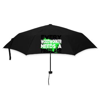 carpenter hoodies and sweatshirts hearbeat sayings - Umbrella (small) - black - Front