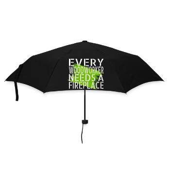 Citation Arboriculture Sabrina charpentier Tshirts - Parapluie standard - noir - Devant