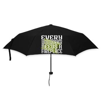 Cadeau charpentier a vu le cadeau des charpentiers - Parapluie standard - noir - Devant