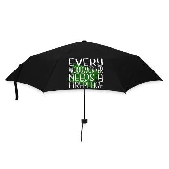 Gift Idea Apprentice Forester Felling Humor - Umbrella (small) - black - Front