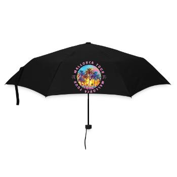 Visite des palmiers de Majorque - Parapluie standard - noir - Devant