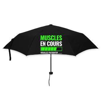 Muscles in progress please wait - Umbrella (small) - black - Front