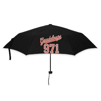 Guadeloupe 971 - Parapluie standard - noir - Devant