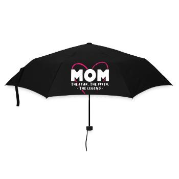 Mom the Star the Myth the Legend - Umbrella (small) - black - Front