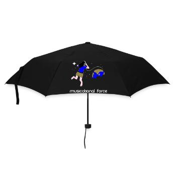 The power of music - Umbrella (small) - black - Front