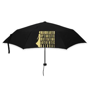 Femme merveilleuse - Parapluie standard - noir - Devant