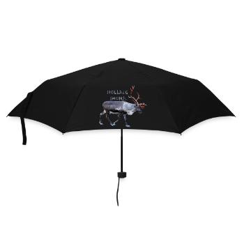Nollaig Shona - Umbrella (small) - black - Front