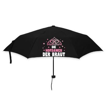 Bachelor Party Team Bride Hen Party - Umbrella (small) - black - Front