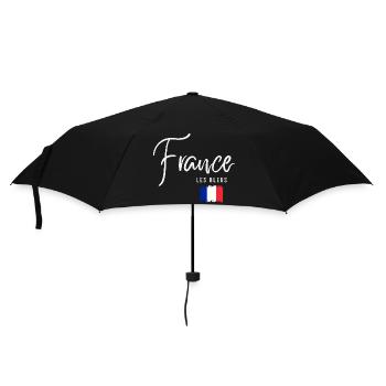 Made in France, French roots - Umbrella (small) - black - Front