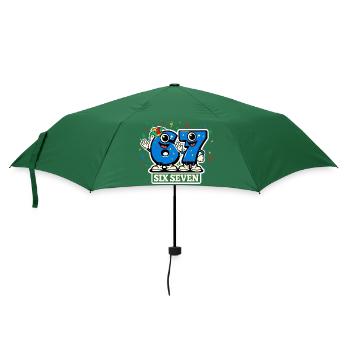 67 Six Seven Meme Carnaval Costume Carnaval Funny - Parapluie standard - vert bouteille - Devant