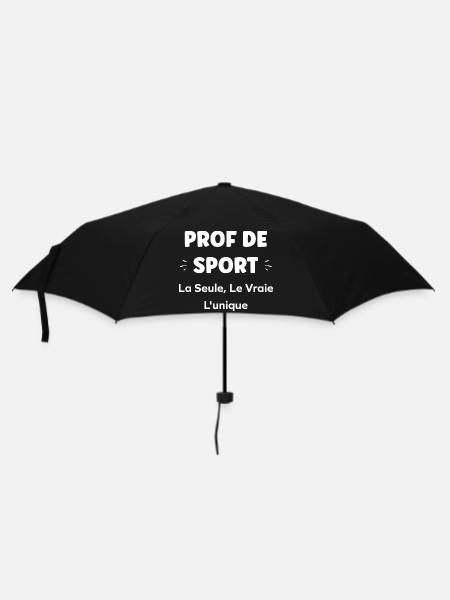 Prof de sport: la vraie unicité - Parapluie standard - noir