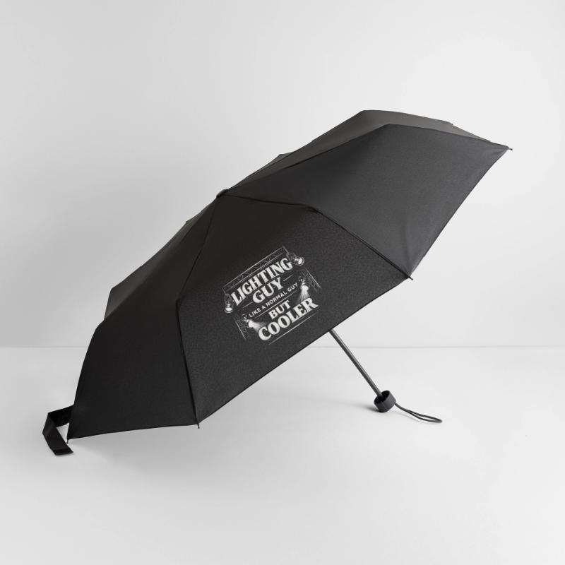 Technicien en éclairage, technicien en éclairage, homme d’éclairage Parapluie standard