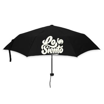 Es tut mir Leid - Lo Siento - Viral Meme - Regenschirm (klein) - Schwarz - Vorne
