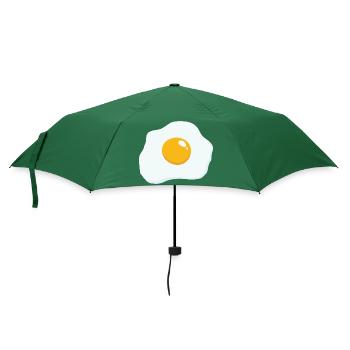 Sunny Side Up - Umbrella (small) - bottlegreen - Front