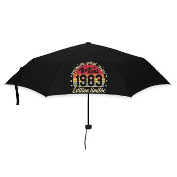 les légendes sont nées mai 1983 - Parapluie standard - noir - Devant