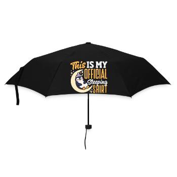 Pingouin mignon - Cadeau pour l’amoureux des manchots - Parapluie standard - noir - Devant