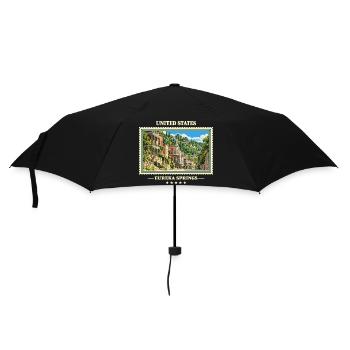 Vereinigte Staaten Eureka Springs Vintage Reisemar - Regenschirm (klein) - Schwarz - Vorne
