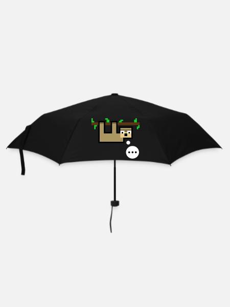 Sloth is Speechless - Umbrella (small) - black