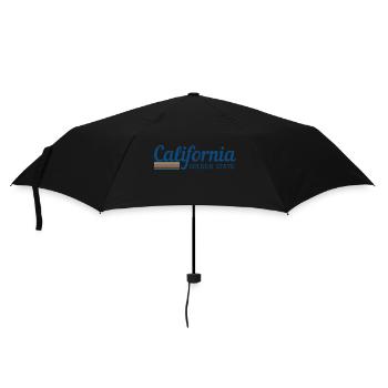 California Golden State Design - Umbrella (small) - black - Front