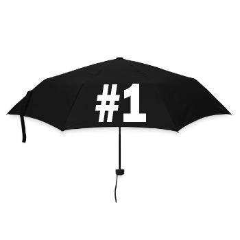 1 - Regenschirm (klein) - Schwarz - Vorne