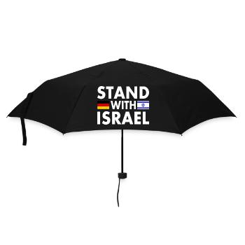 Israel - Parapluie standard - noir - Devant