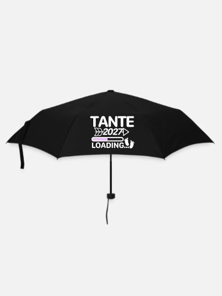 Tante 2027 Babyfüße - Regenschirm (klein) - Schwarz