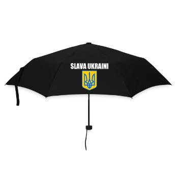 Ukraine - Umbrella (small) - black - Front
