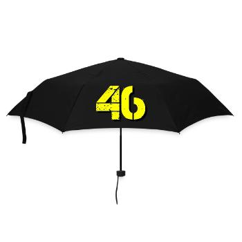 46 number - Umbrella (small) - black - Front