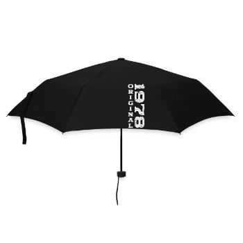 Born 1978 45th birthday Gift man/ woman - Umbrella (small) - black - Front