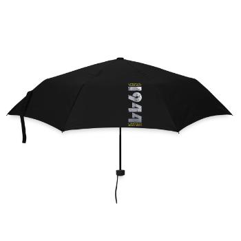 80th Birthday Original August 1944 Born 1944 - Umbrella (small) - black - Front