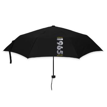 60e anniversaire Original août 1965 Né en 1965 - Parapluie standard - noir - Devant