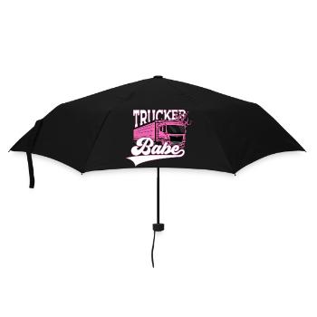 CHAUFFEUR DE CAMIONNEUR BABE - Parapluie standard - noir - Devant