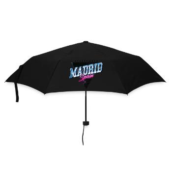 Madrid Espagne City Skyline Vintage Rétro - Parapluie standard - noir - Devant
