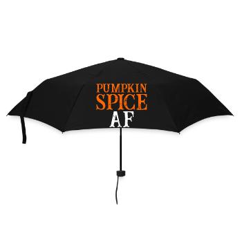 Épices de citrouille Af - Parapluie standard - noir - Devant
