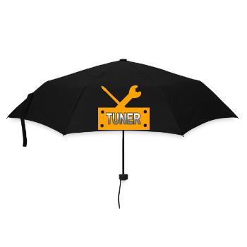 Voiture - Parapluie standard - noir - Devant