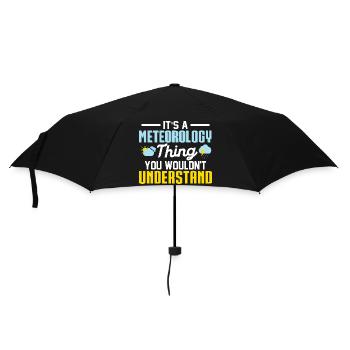 It's A Meteorology Thing You Wouldn't Understand S - Umbrella (small) - black - Front