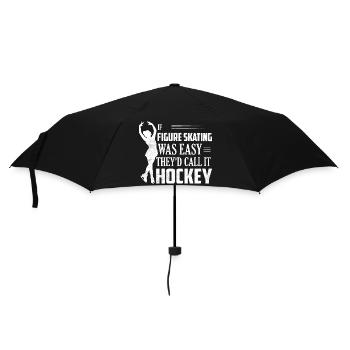 If Figure Skating Was Easy Skate Ice Skater - Umbrella (small) - black - Front