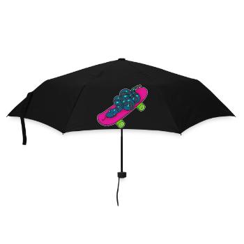 Snake Skater Skateboard - Parapluie standard - noir - Devant