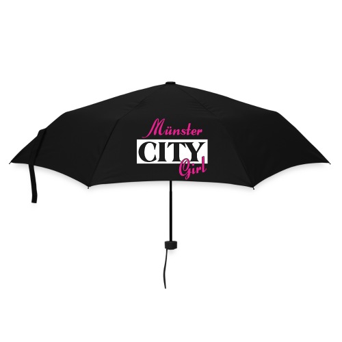 Münster City Girl Städtenamen Outfit - Regenschirm (klein)