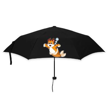 Tiger Mermaid - Umbrella (small) - black - Front