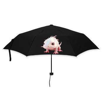 Petit bébé Axolotl pour les amoureux des animaux - Parapluie standard - noir - Devant