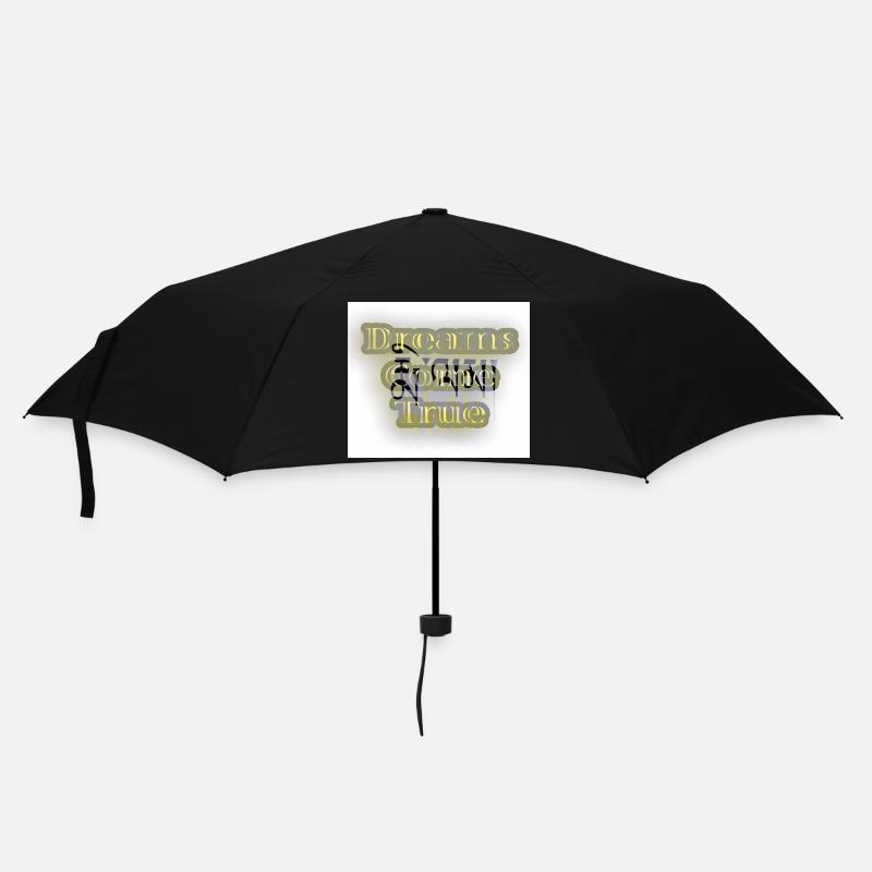 Dreams Come True Digital Art - Umbrella (small) - black