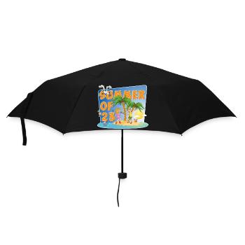 The colorful and cheerful summer of 2023 - Umbrella (small) - black - Front