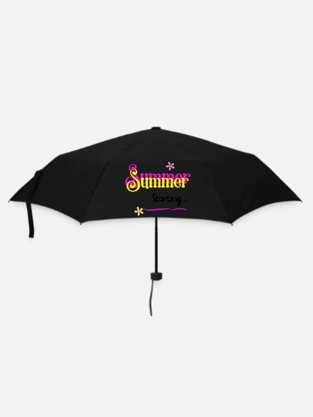 Summer Starting Design - Umbrella (small) - black