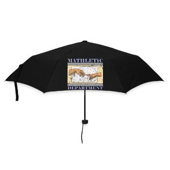 Fibonacci Art Geometry Spiral Student - Umbrella (small) - black - Front