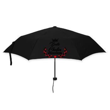 beste chefin der welt 02 - Regenschirm (klein) - Schwarz - Vorne